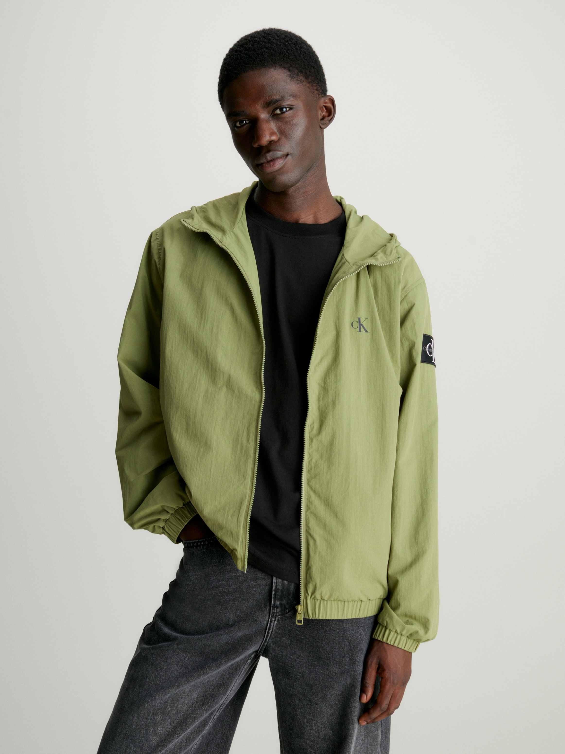 Windbreaker »WINDBREAKER«, mit Kapuze, mit Calvin Klein Logo-Badge