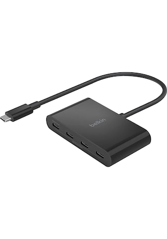 USB-Verteiler »Connect USB-C auf 4-Port USB-C Hub«