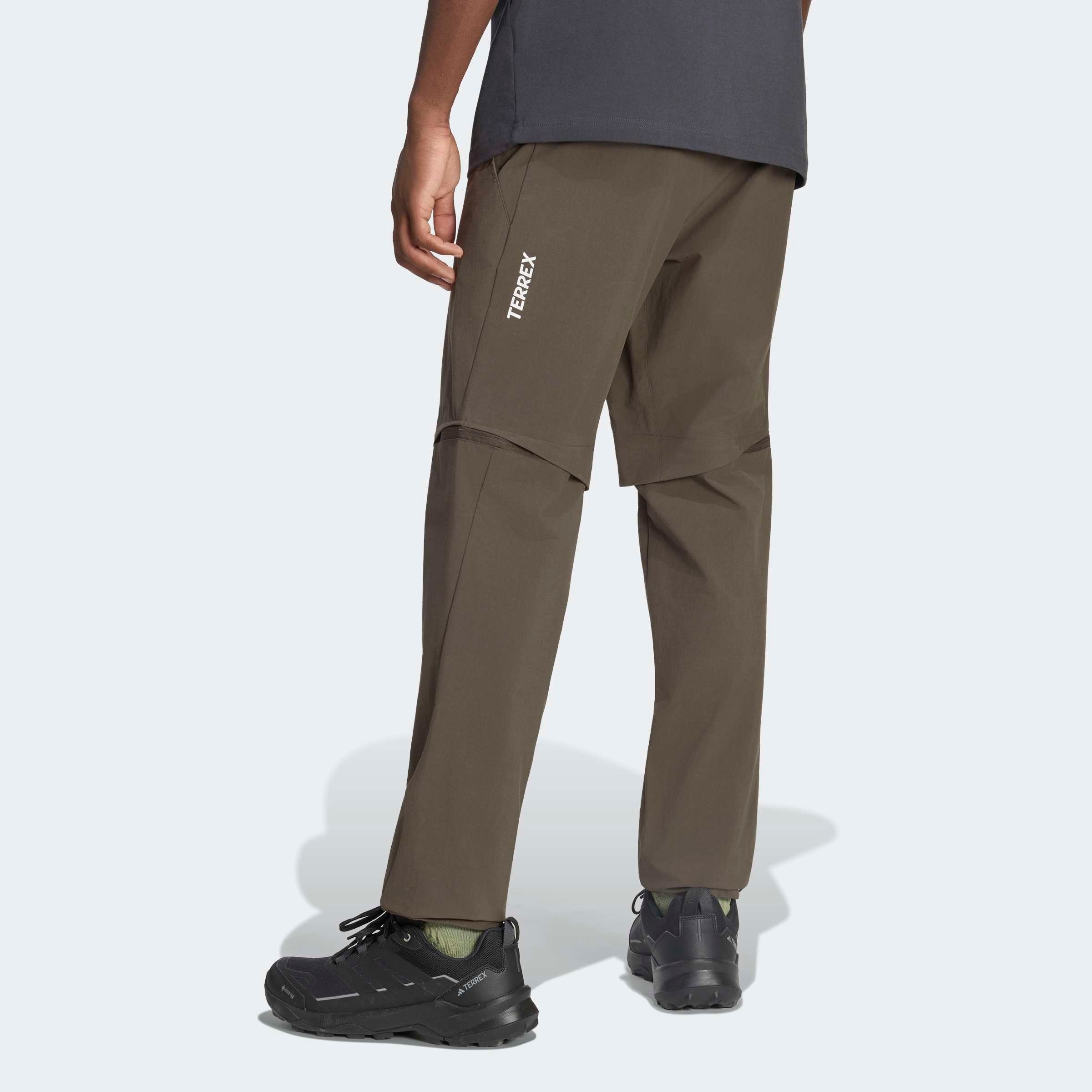 adidas TERREX Outdoorhose »MT ZIP OFF P«  sportlicher Stil, mit Reißverschluss, aus Polyamid und Elasthan
