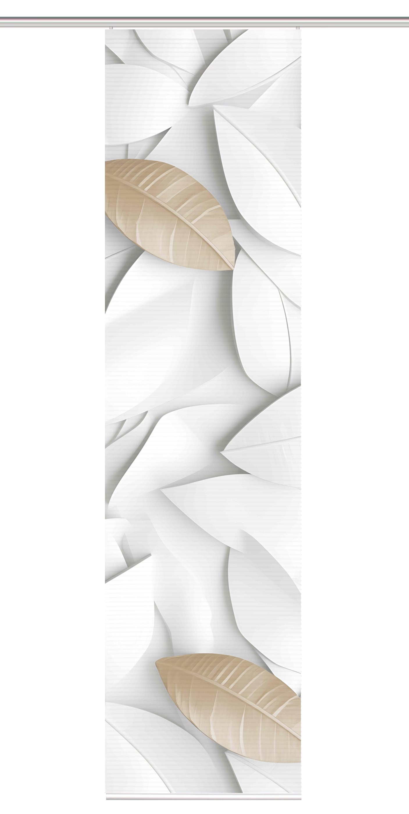 HOME in green Schiebegardine »LISON« Paneelwagen 1 Stk. tlg. DIGITALBEDRUCKT, BAMBUSOPTIK RECYCELT