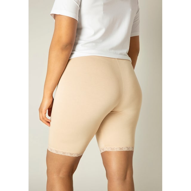 Radlerhose ♕ Ideal »Ava«, zum Base Curvy Level bei Unterziehen