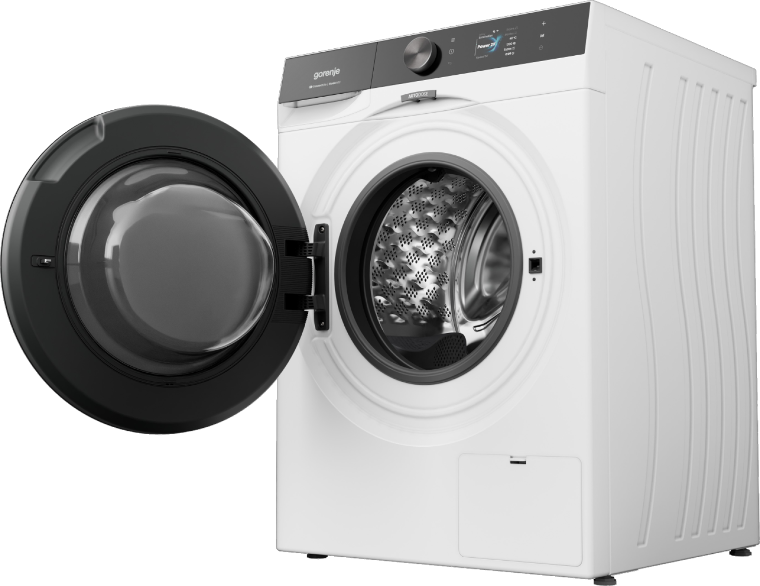 GORENJE Waschmaschine G800 »WG814A5T4« 10 kg 1400 U/min 50% besser als Energieklasse A, farbiges TFT-Display, Auto-Dosierung