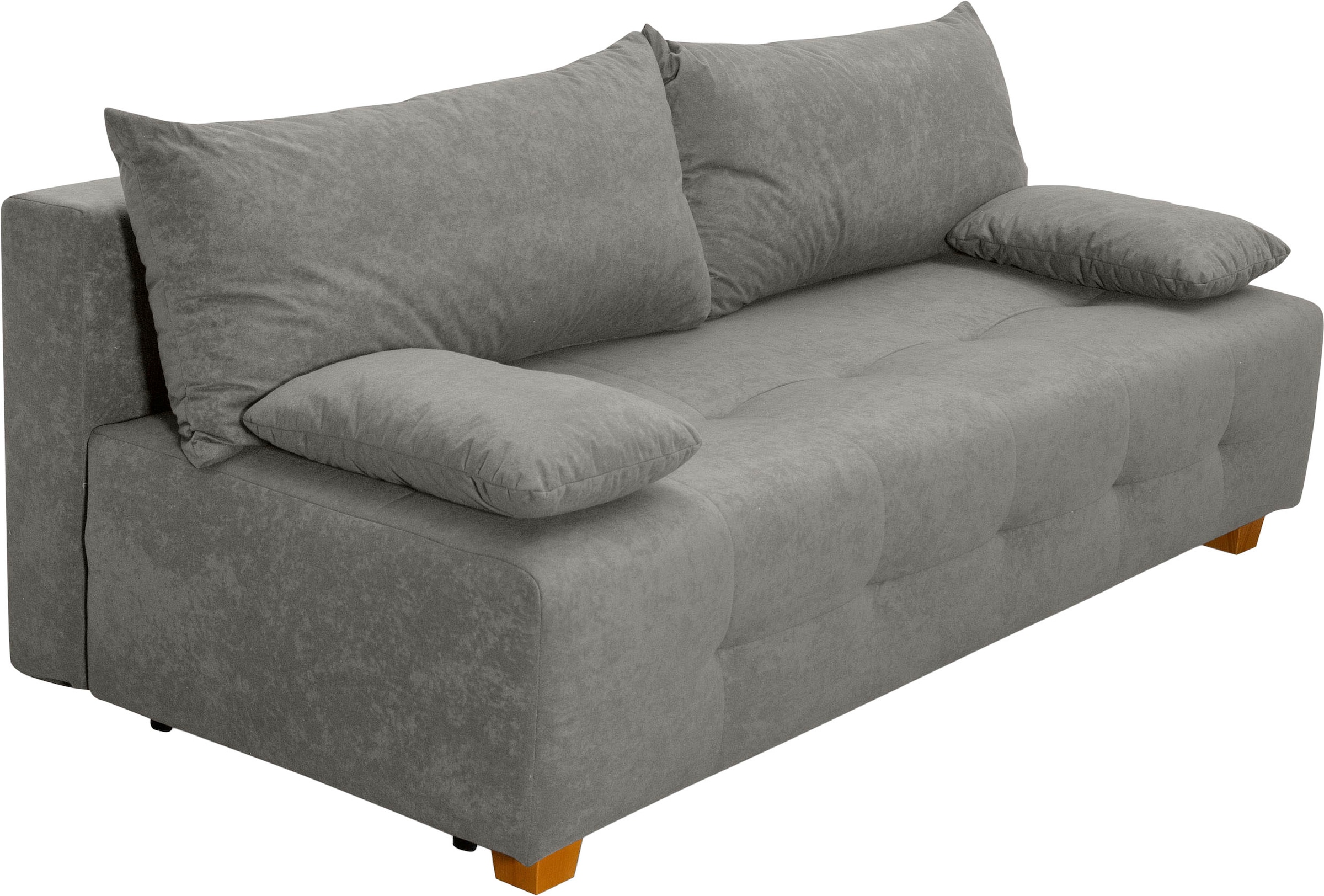 COLLECTION AB Schlafsofa »Bella«, Schlafsofa,Bettkasten,Bonellfederkern,Rückenkissen,Armlehnenkissen