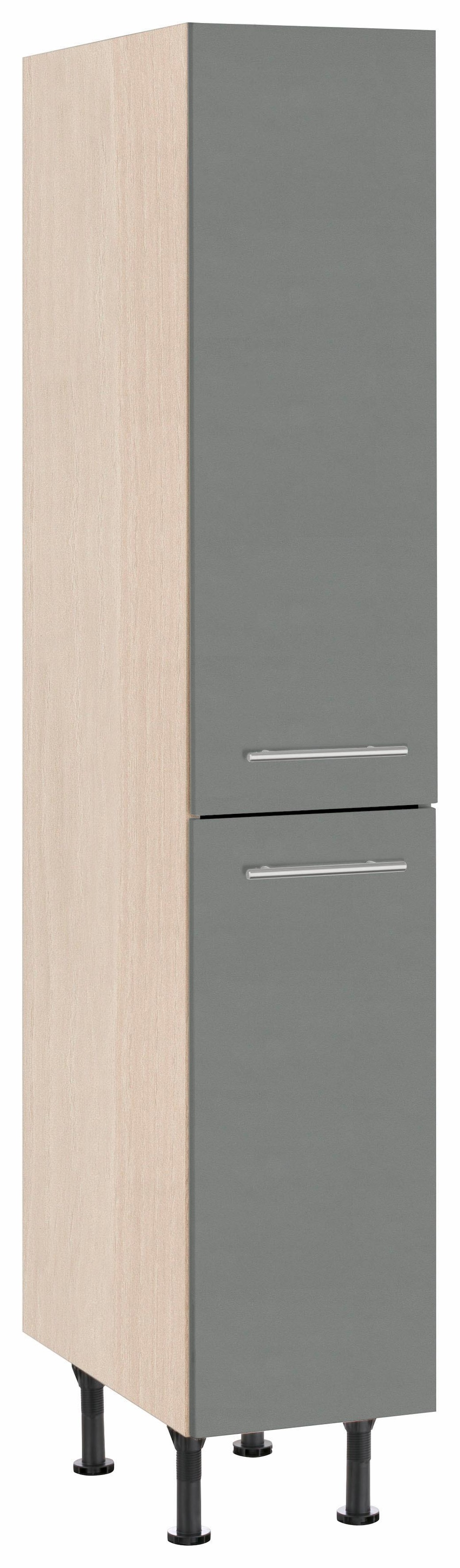 OPTIFIT Apothekerschrank "Bern" 30 cm breit, 176 cm hoch, höhenverstellbare Stellfüße, Metallgriffe