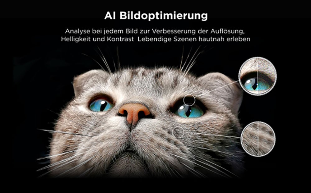 TCL Mini-LED-Fernseher »55Q6CX1« 139 cm/55 Smart-TV 4K Multi-HDR Dolby Vision, 144Hz, ONKYO Dolby Atmos, Apple Airplay 2