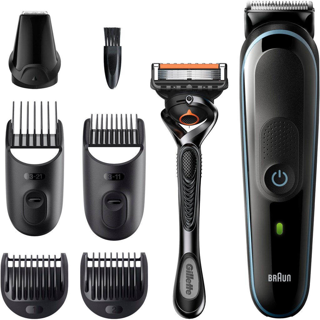 Braun Haarschneider »Multi-Grooming-Kit 3 MGK3345«, 5 Aufsätze