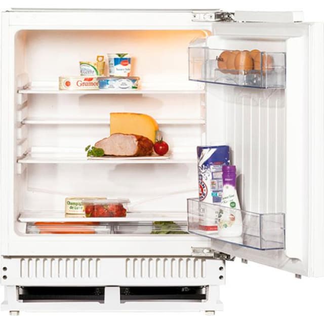 Amica Einbaukühlschrank »UVKSS 351 900«, UVKSS 351 900, 81,8 cm hoch, 60 cm  breit mit 3 Jahren XXL Garantie