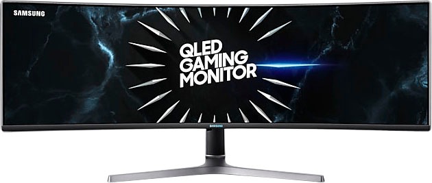 Samsung Curved-Gaming-LED-Monitor »Odyssey CRG9 C49RG94SSR«, 124 cm/49 Zoll, 5120 x 1440 px, DQHD, 4 ms Reaktionszeit, 120 Hz