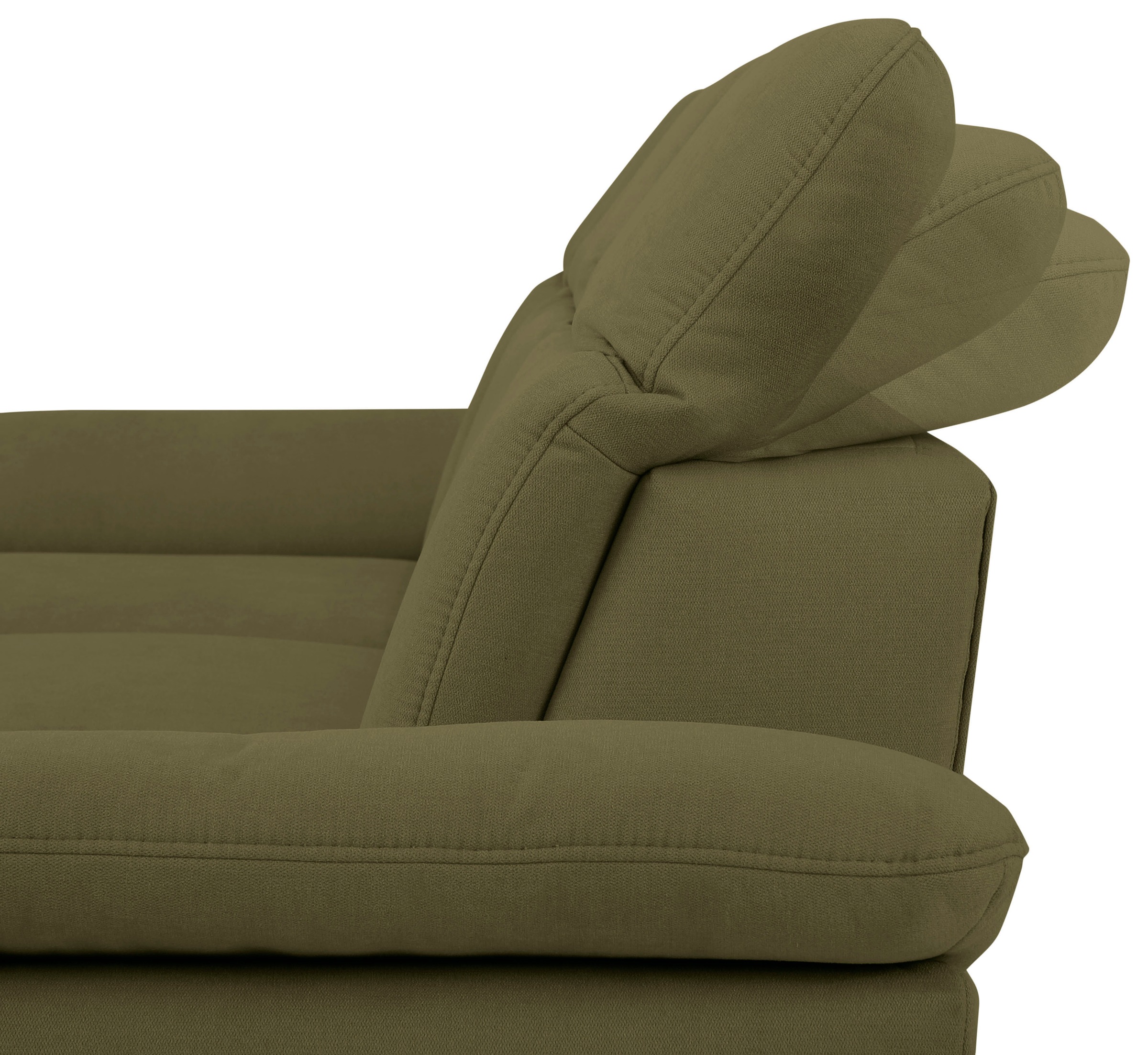 Home affaire Ecksofa »Mauritius L-Form«, mit Kopfteil- und Armlehnverstellung, mit Bettfunktion und Bettkasten