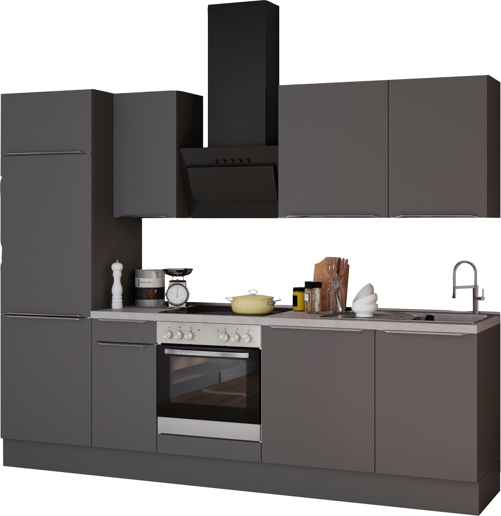 OPTIFIT Küchenzeile »Aken«, ohne E-Geräte, Breite 270 cm auf Raten kaufen