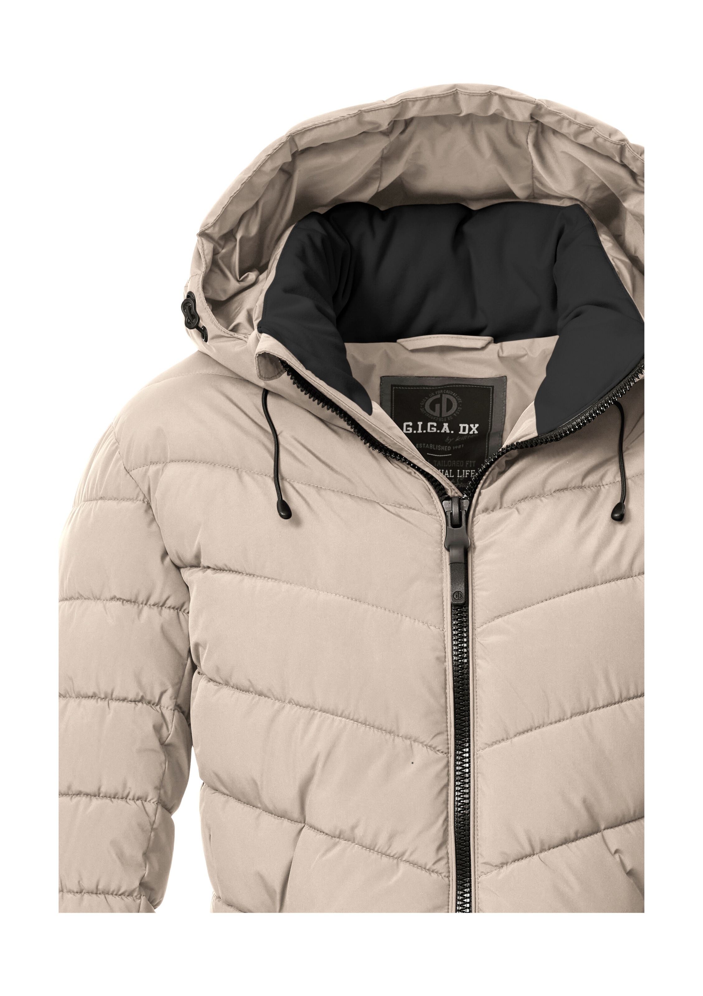 G.I.G.A. DX by killtec Steppmantel »GW 74 WMN QLTD PRK«, Wasserabweisender, winddichter Steppparka mit abnehmbarer Kapuze