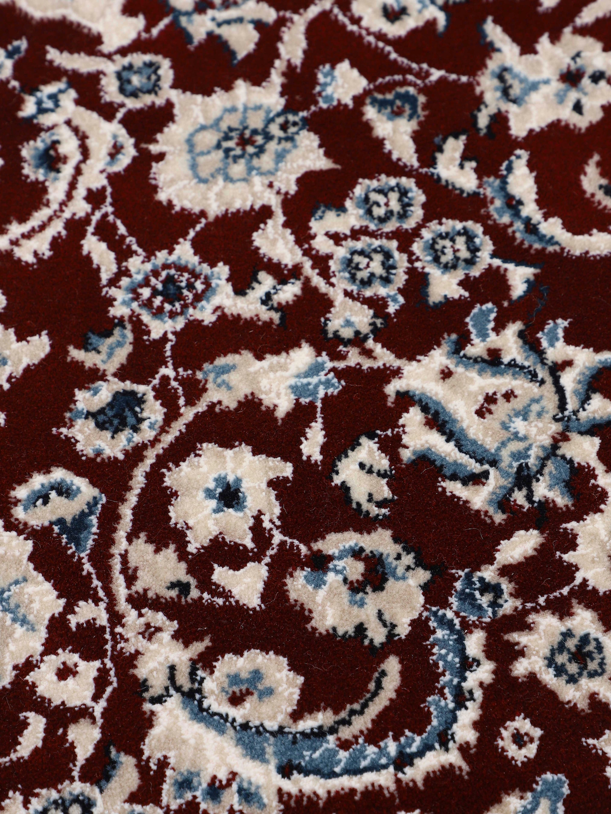 carpetfine Teppich »Nain Diane«, rund, 8 mm Höhe, Kurzflorteppich, Orient Look