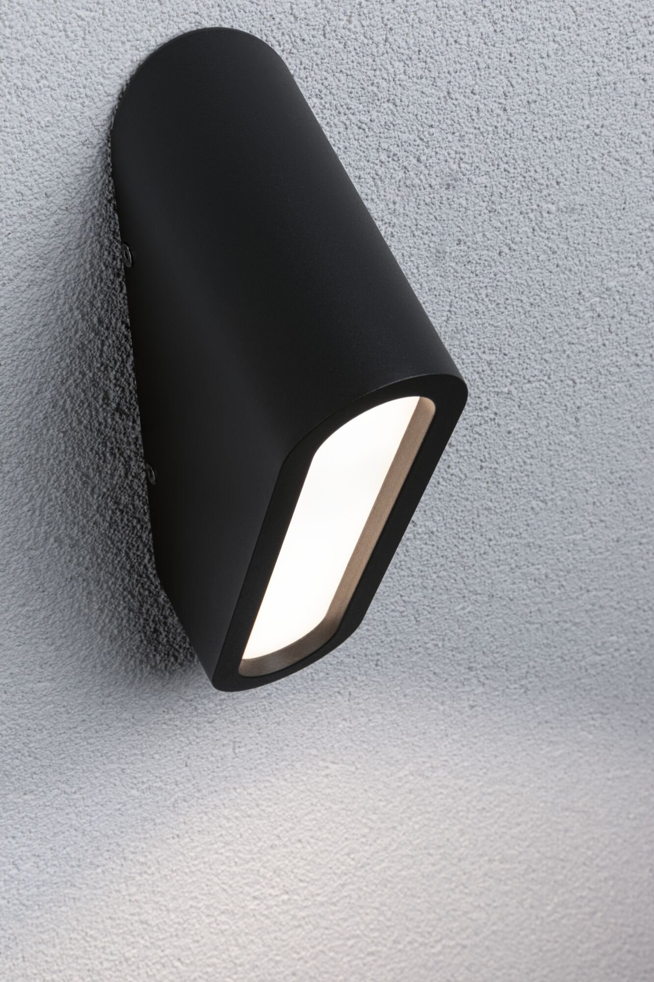 Paulmann LED Außen-Wandleuchte »Cliff IP44 64x116mm 3000K 9,5W 300lm 230V Anthrazit Aluminium«, 1 flammig, seewasserresistent