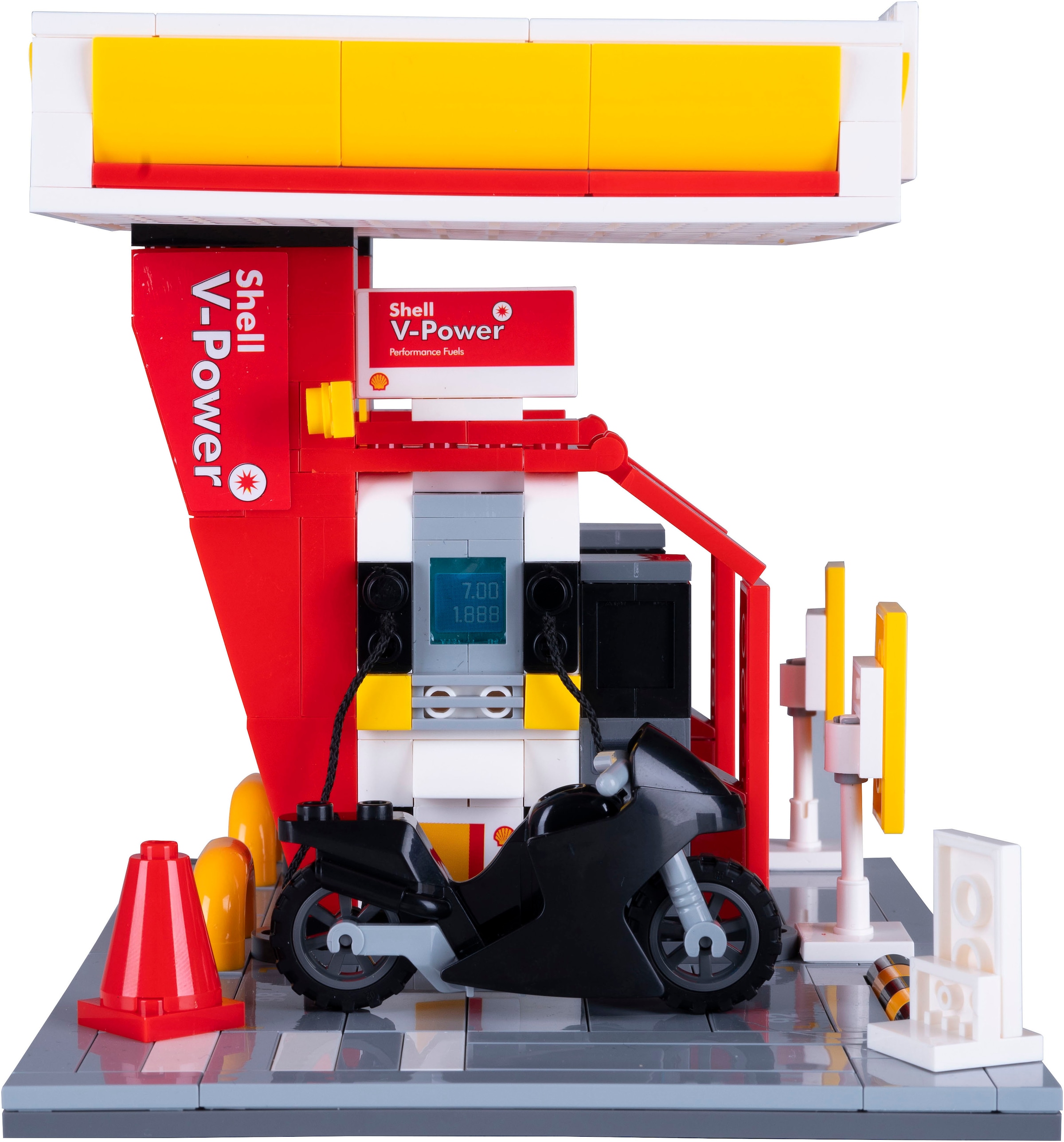 Jamara Konstruktions-Spielset »CaDA, Bricks, Shell Tankstelle (402858)«