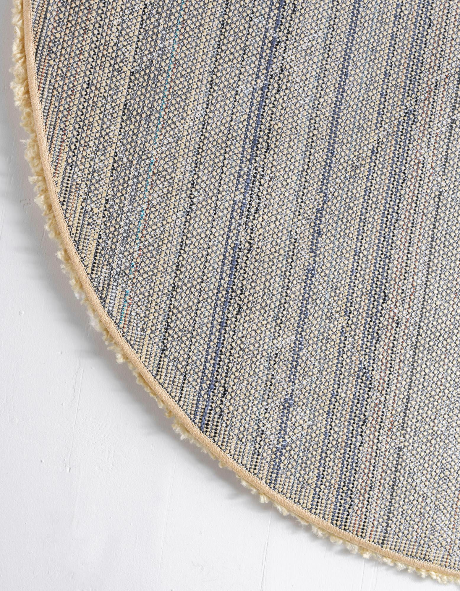 Myflair Möbel & Accessoires Hochflor-Teppich »Temara Shag Lagerräumung«, rund, 51 mm Höhe, gewebt, Scandi Design, ideal im Wohnzimmer & Schlafzimmer