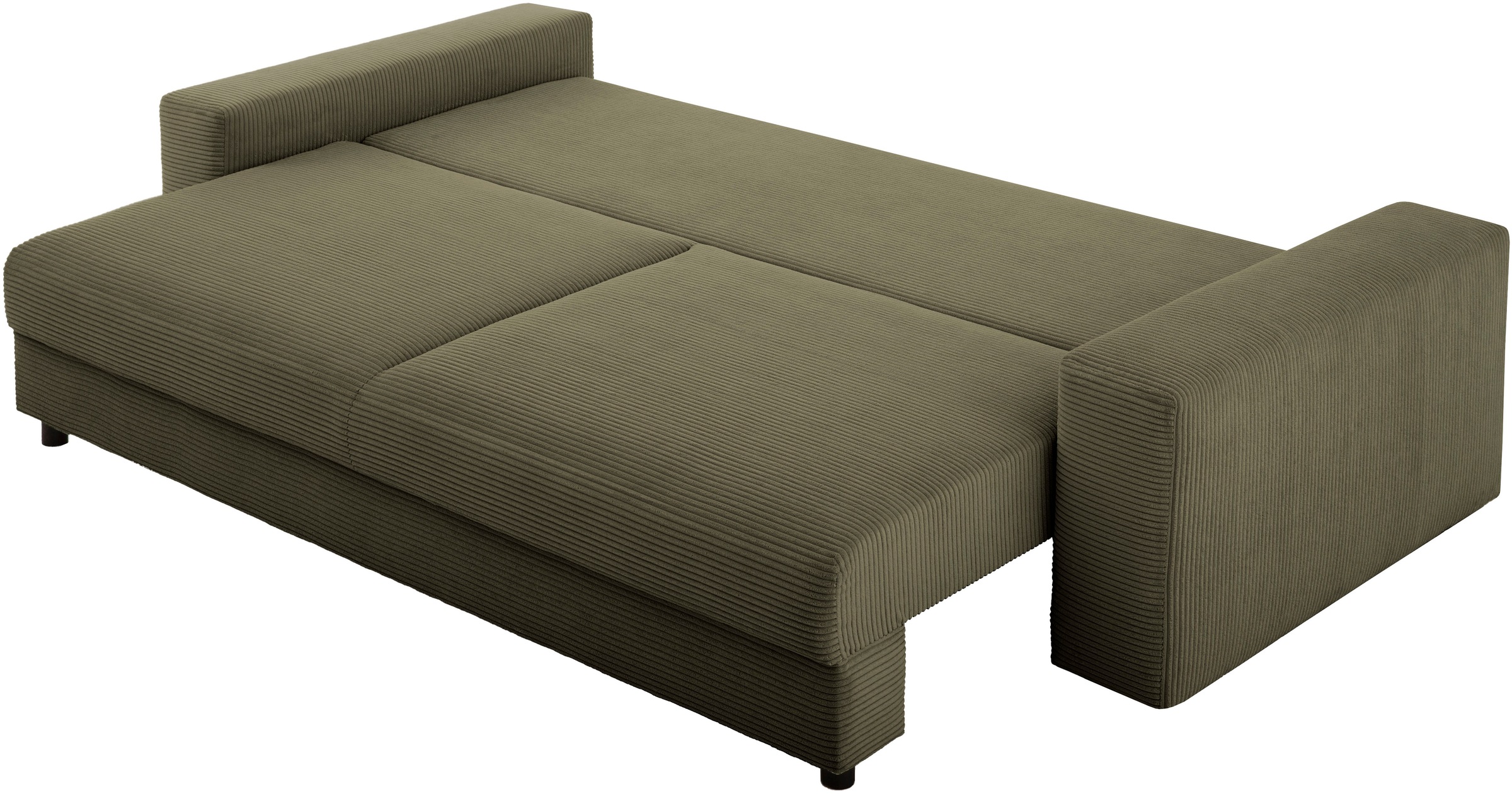 LeGer Home by Lena Gercke Schlafsofa »Imoga, Polster mit Schlaffunktion, 3-Sitzer Sofa, Couch mit Bettkasten«, in modernen Farben und Stoffen, Bettfunktion, Liegefläche: 200x150 cm