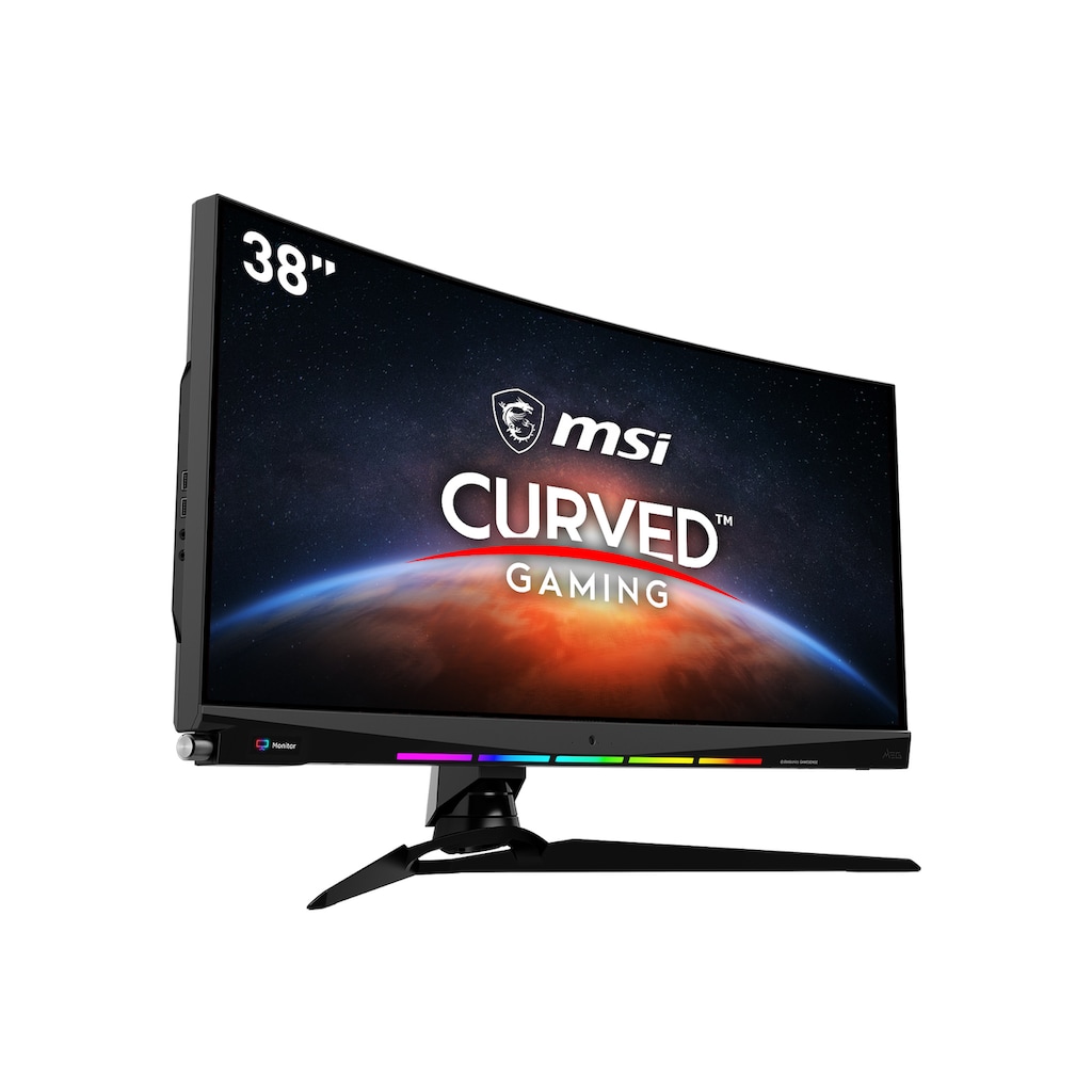 MSI Curved-Gaming-LED-Monitor »Optix MEG381CQRDE Plus«, 95,25 cm/37,5 Zoll, 3840 x 1600 px, UWQHD+, 1 ms Reaktionszeit, 175 Hz