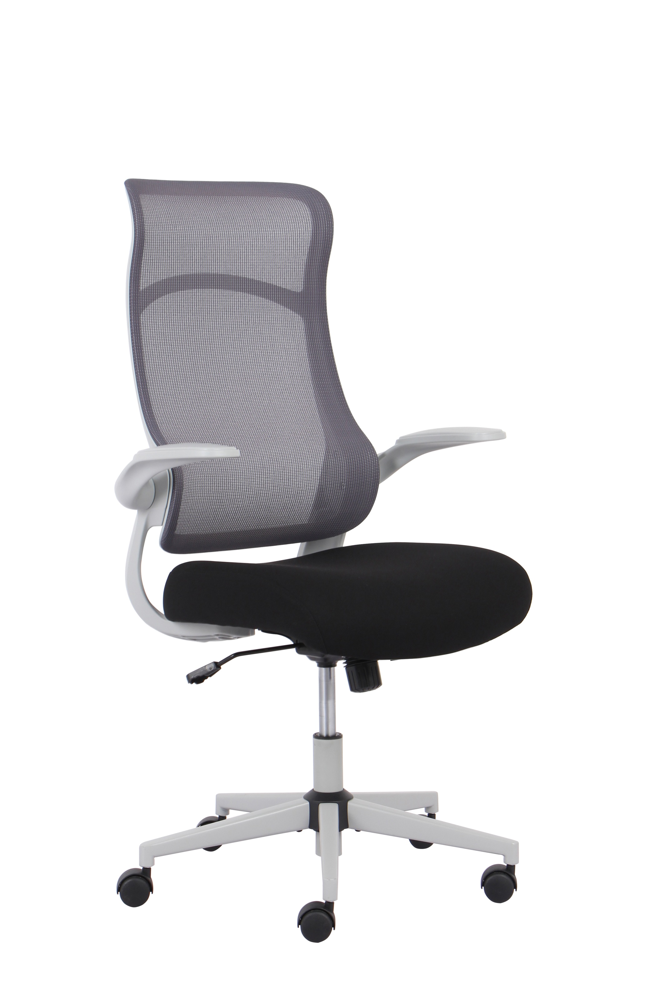 OTTO home Bürostuhl "Toico, Design-Schreibtischstuhl," () ergonomische Rückenlehne, Lendenwirbelstütze & klappbaren Armlehnen
