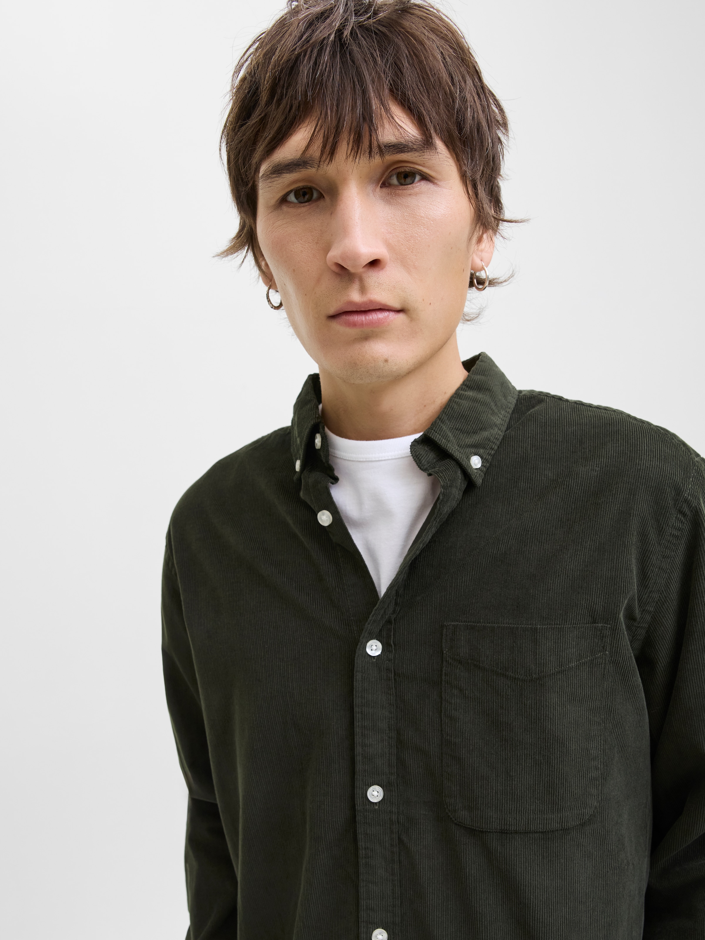 Jack & Jones Langarmhemd »JJECLASSIC CORD SHIRT L/S SN«