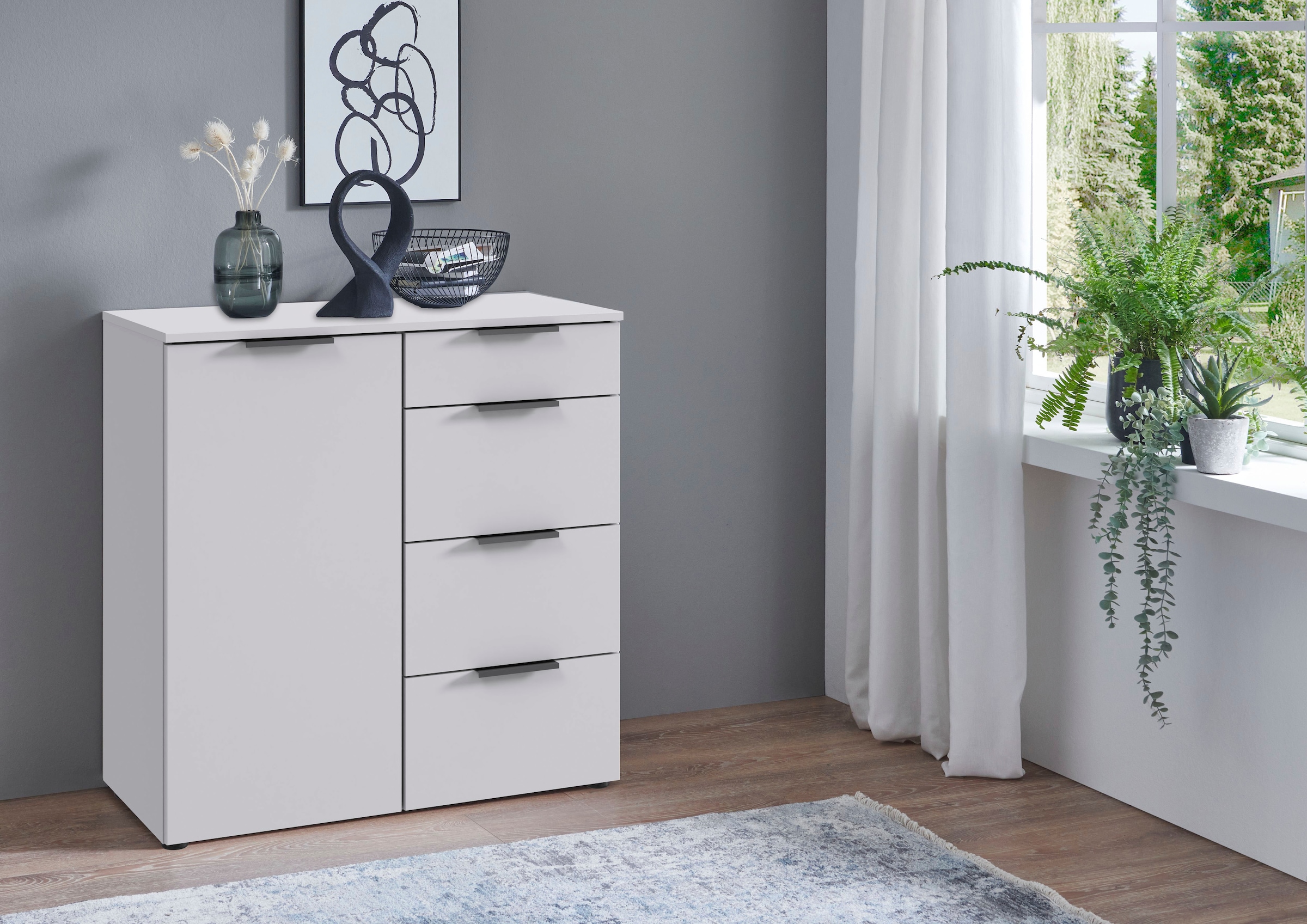 Wimex Kombikommode »Oxford by fresh to go, mit Schubladen, in 2 Größen« 81 oder 135cm breit, 92cm hoch, 41cm tief,  Mit Soft-close Beschlägen, Kommode Made in Germany