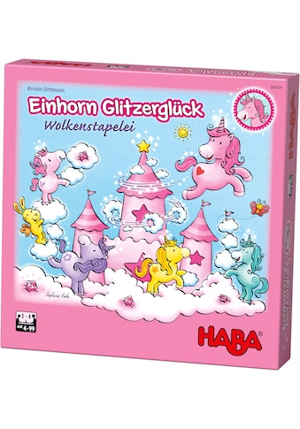 Haba Spiel »Einhorn Glitzerglück - Wolkenstapelei«, Made in Germany kaufen