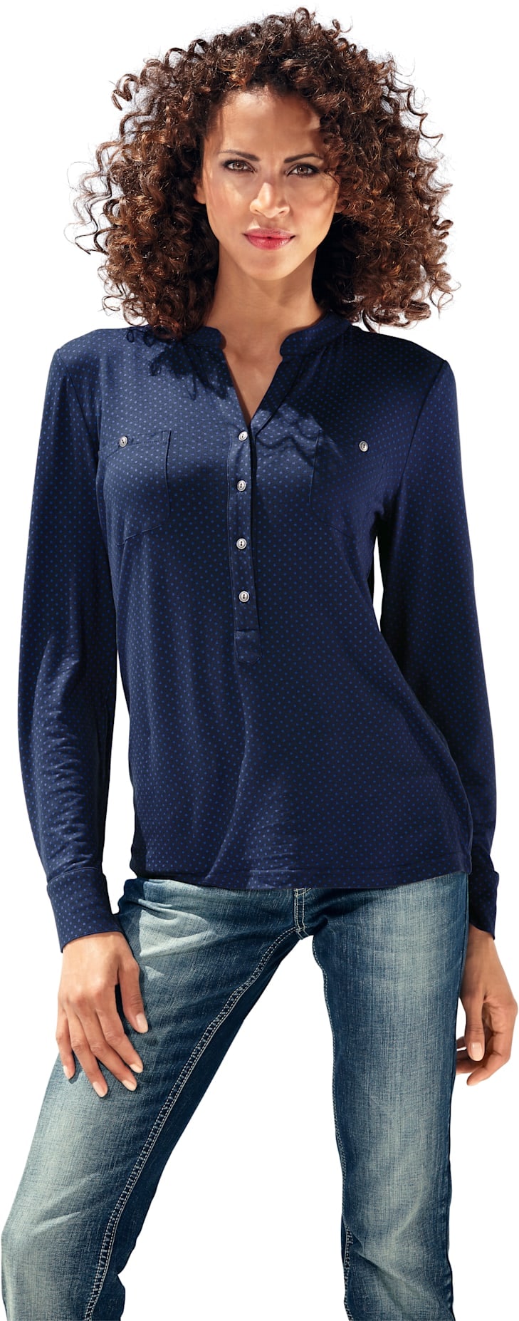 heine Blusenshirt »Blusenshirt«, (1 tlg.)