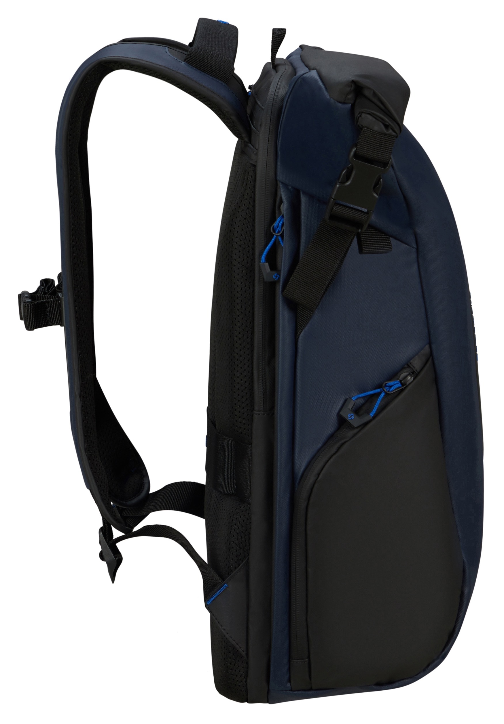 Samsonite Reiserucksack »ECODIVER L«, Freizeitrucksack Laptoprucksack Trolleyaufstecksystem Rolltop Backpack
