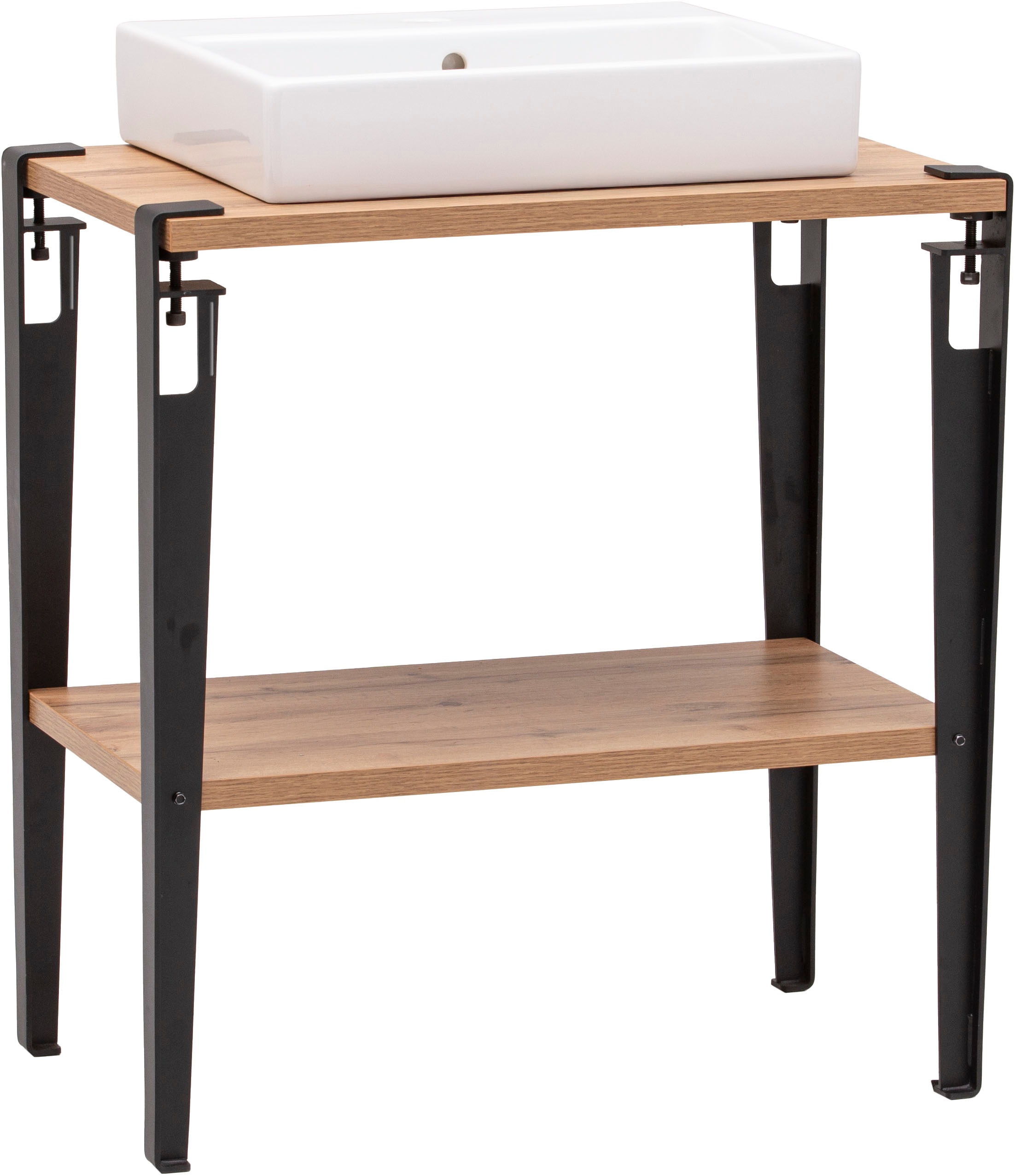 Tchibo - WS Waschtisch »Tonder« - 71x45x86,1cm - schwarz -