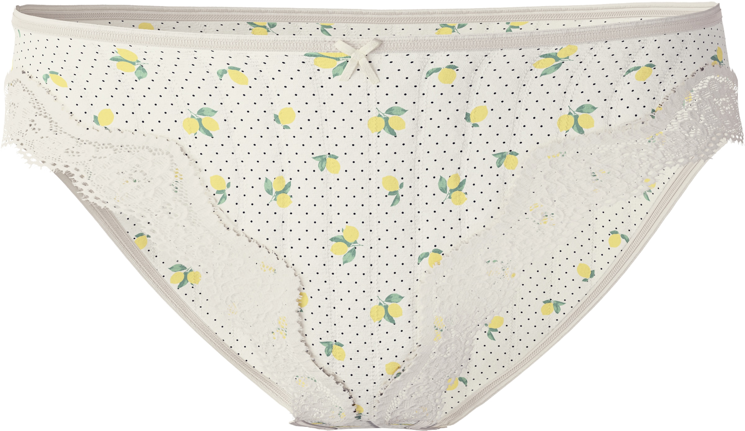 CALIDA Slip, Mit floraler Spitze vorn
