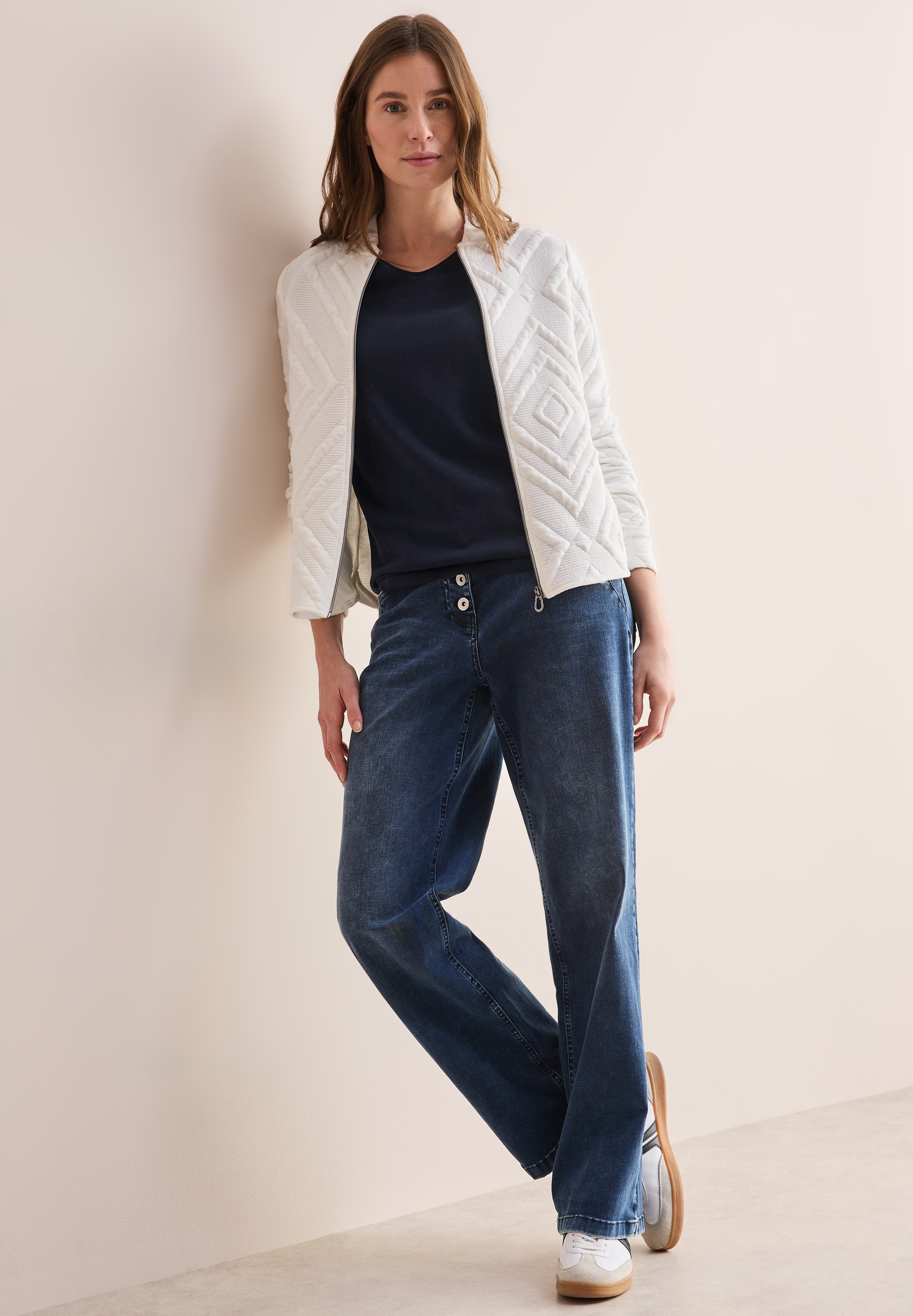 Cecil Strickpullover mit V-Ausschnitt