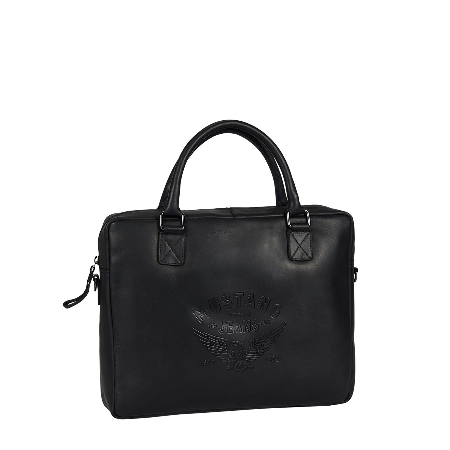 MUSTANG Dokumententasche »Valencia« , Men Businesstasche, Reisetasche mit auffälliger Logoprägung