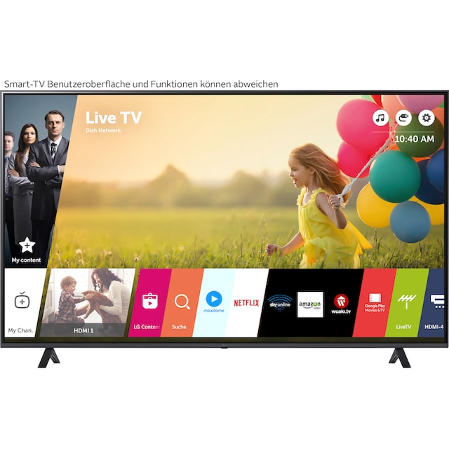 LG LCD-LED Fernseher »86UQ80009LB«, 217 cm/86 Zoll, 4K Ultra HD, Smart-TV ➥  3 Jahre XXL Garantie | UNIVERSAL