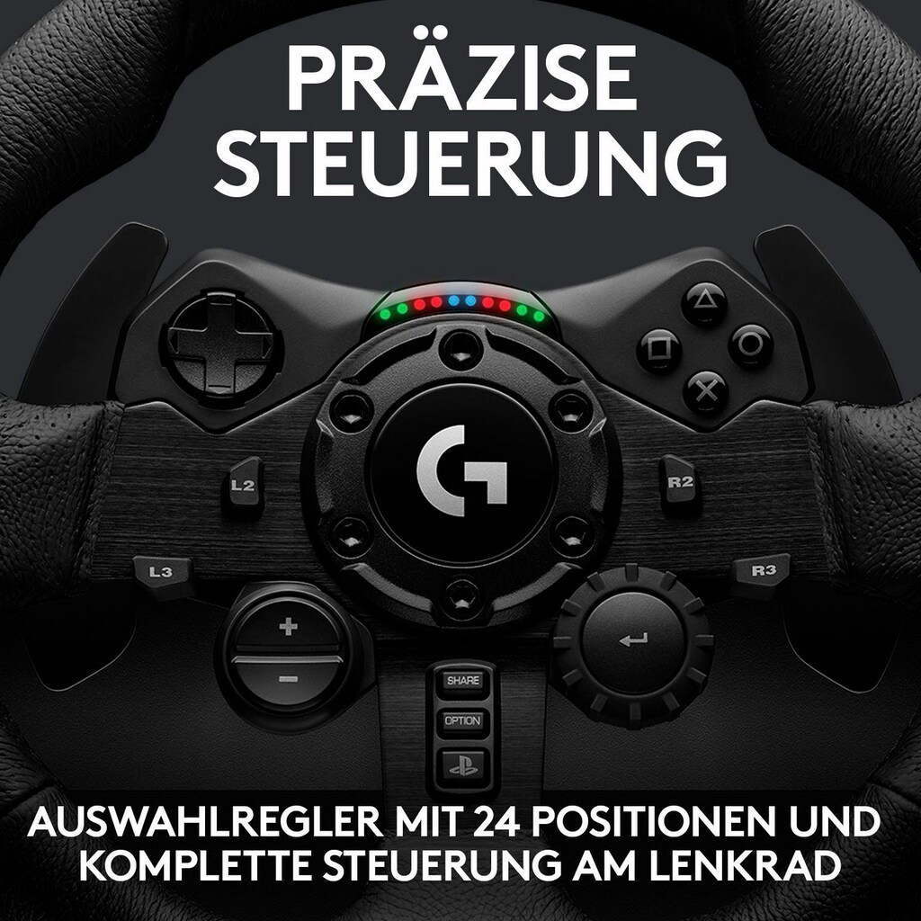 Logitech G Gaming-Lenkrad »G923 für PS4 und PC«, inkl. F1 2021