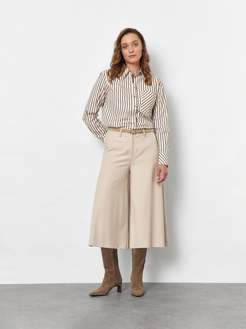 TONI Culotte »Culotte«  aus fließendem Gabardine