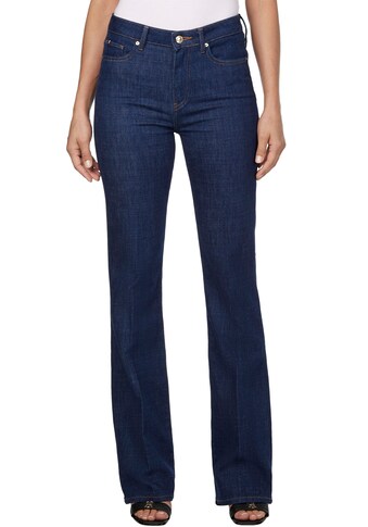Tommy Hilfiger 5-Pocket-Jeans »BOOTCUT RW IZZA«, mit Bügelfalten kaufen