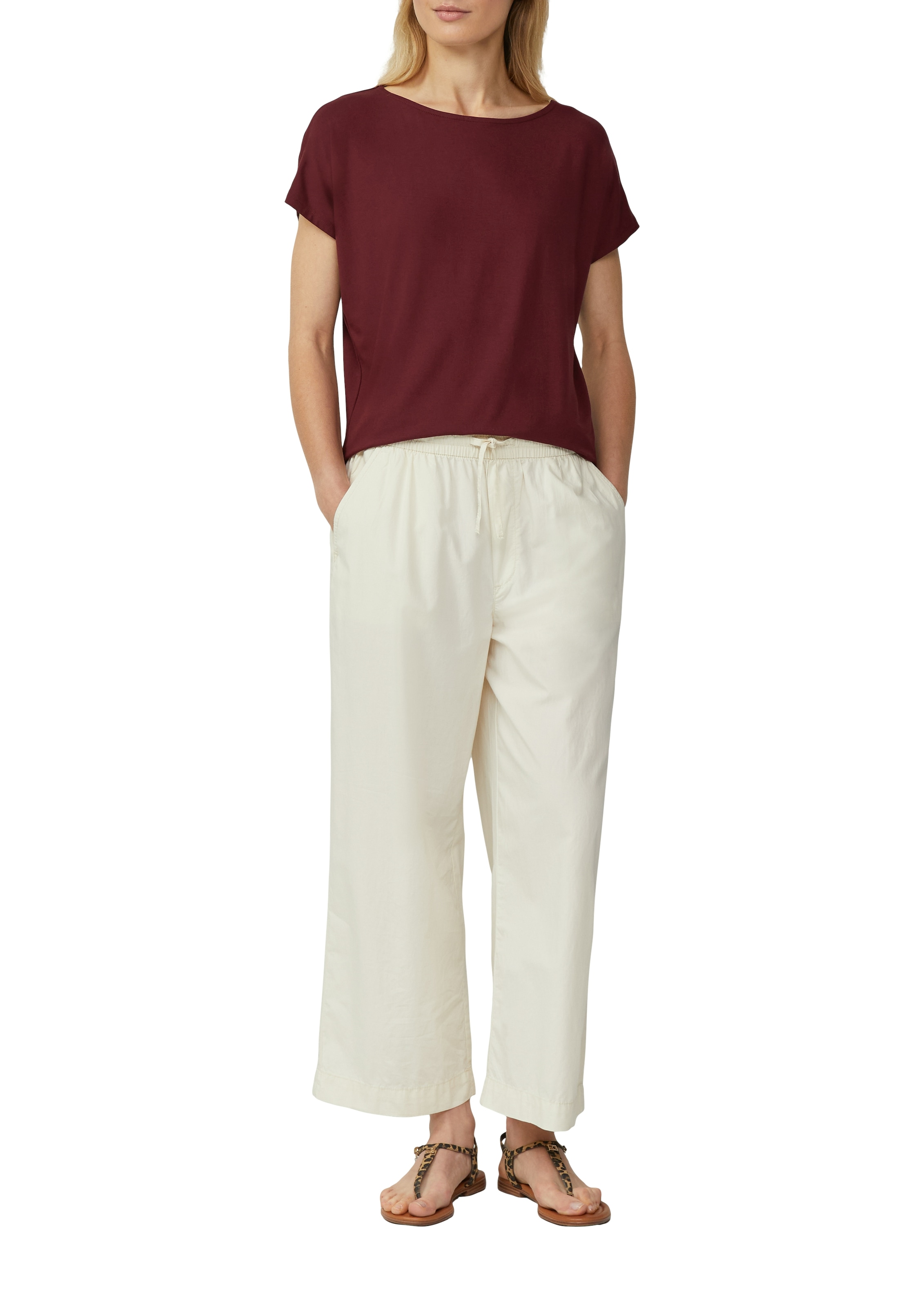 s.Oliver T-Shirt mit Markenlabel