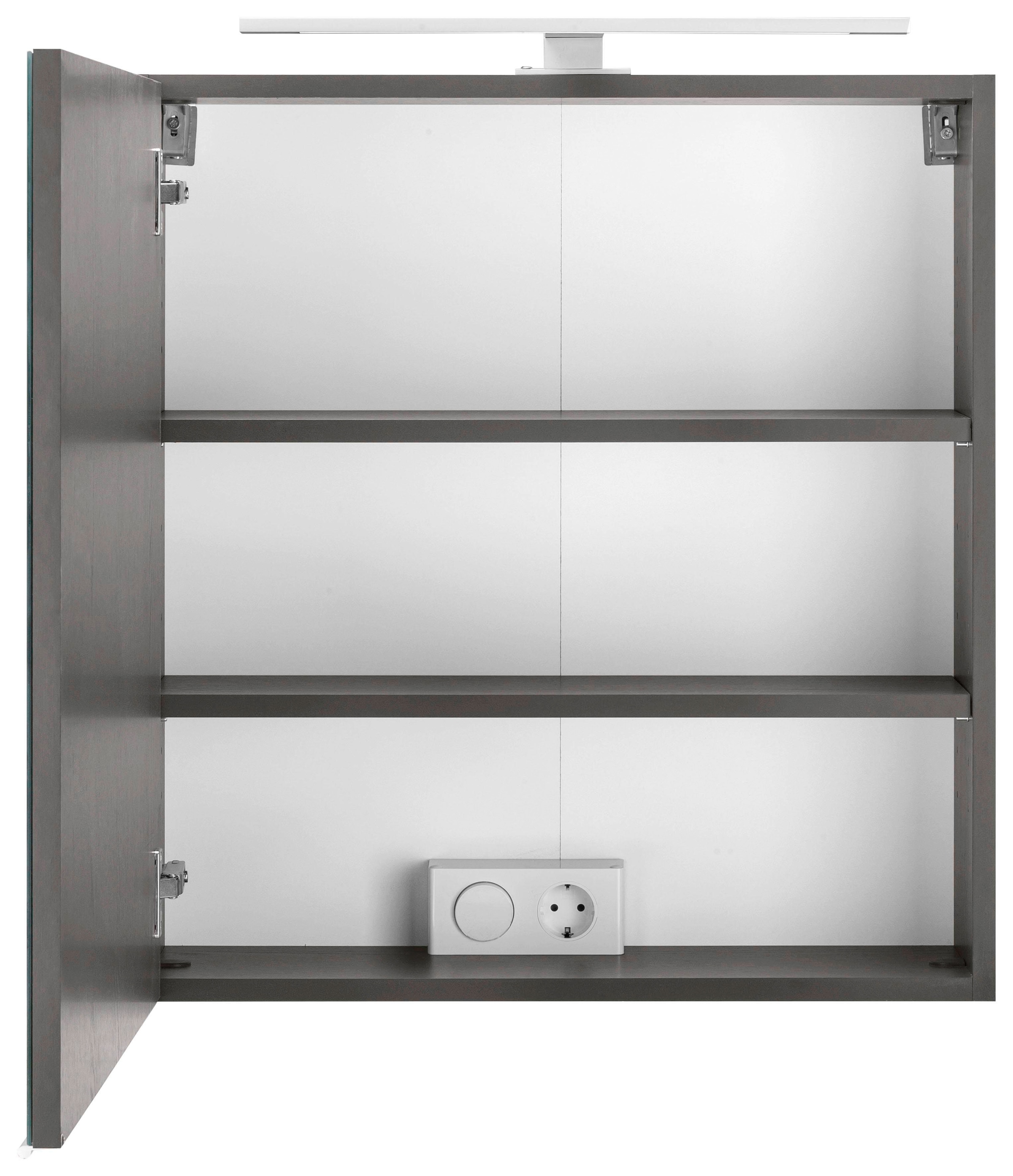 welltime Spiegelschrank »Davos« mit LED Beleuchtung