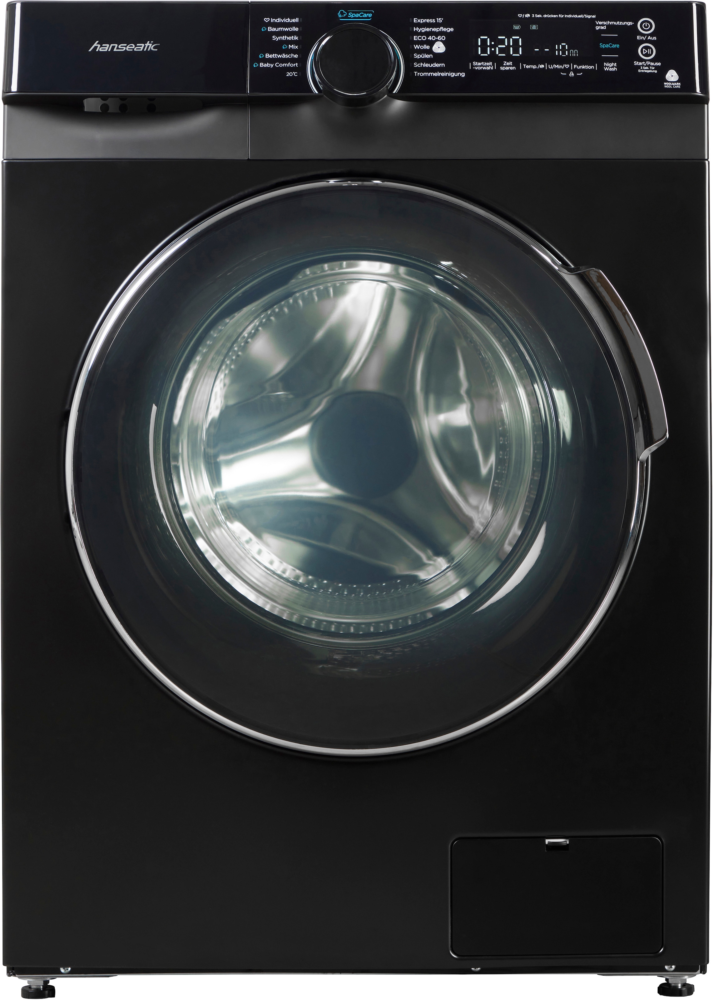 Hanseatic Waschmaschine »HWMK814A1BI« 8 kg 1400 U/min inkl. 3 Jahre Herstellergarantie