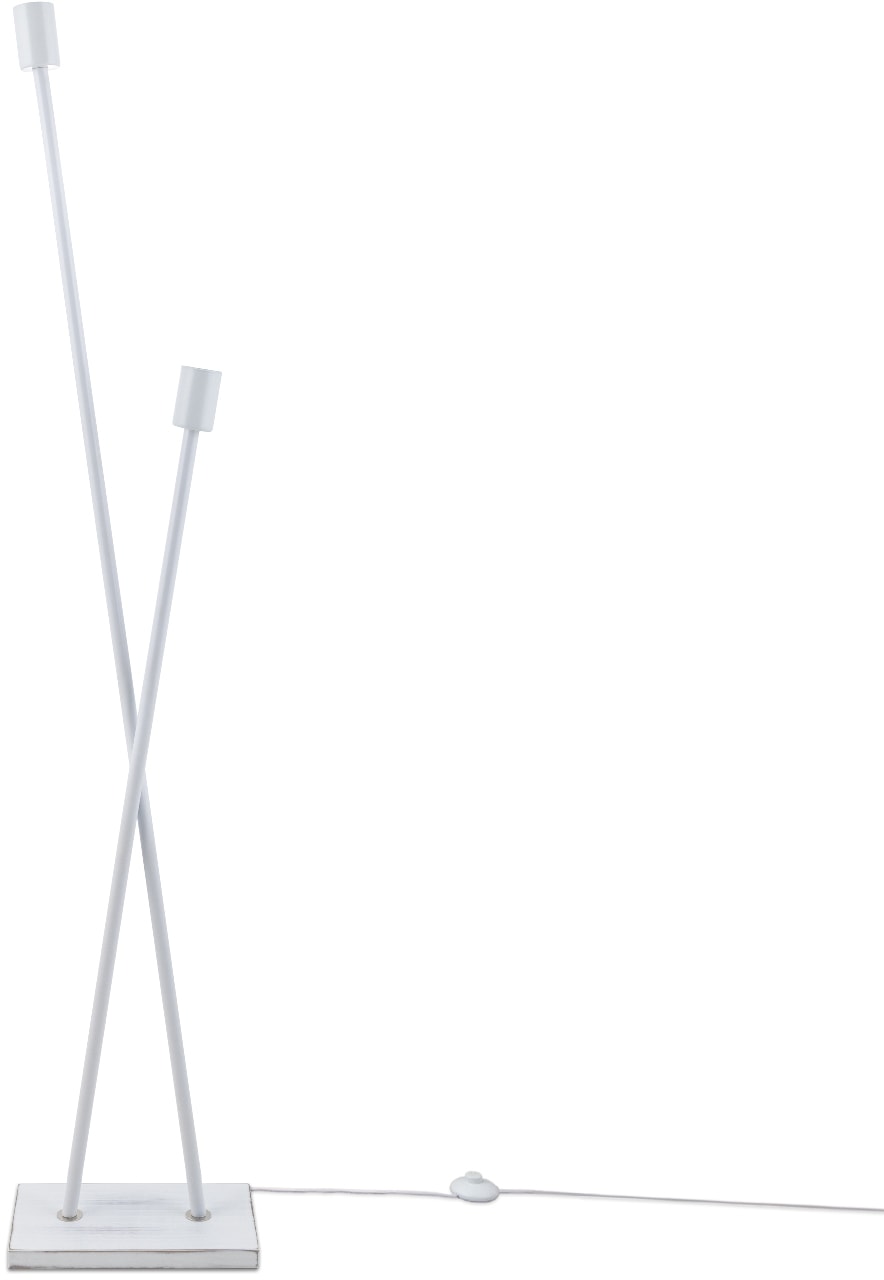 flammig-flammig, Wohnzimmer Jahren Retro Garantie mit Stehlampe E27 online 2 Home »IKS«, kaufen Paco Design LED | 3 Vintage Industrial Stehlampe Lampe XXL