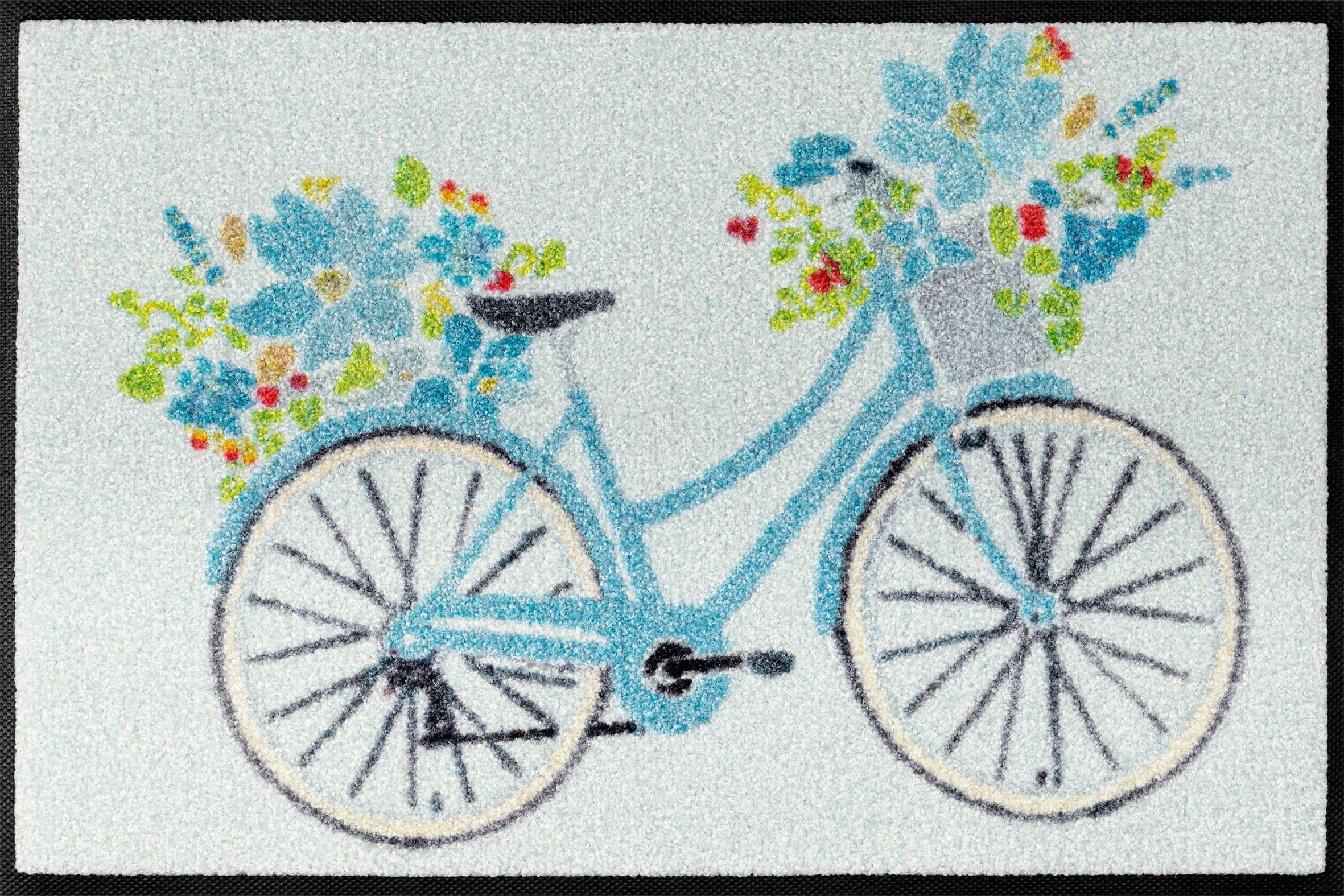 Motiv Outdoor »Daisy by Fußmatte Fahrrad, In- wash+dry waschbar Kleen-Tex Daisy«, geeignet, Schmutzfangmatte, rechteckig, und