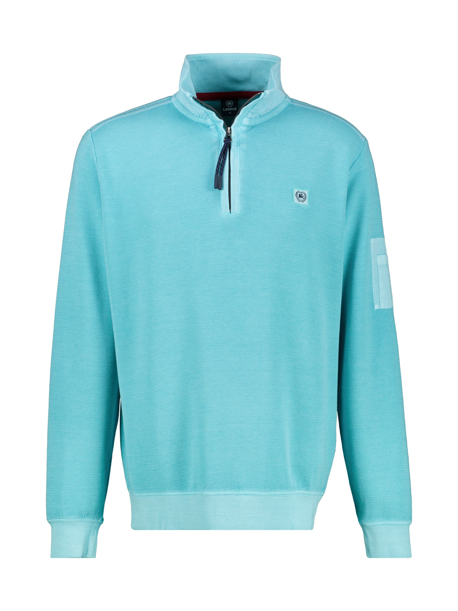 LERROS Sweatshirt »LERROS Sweattroyer in Zig-Zag-Struktur«