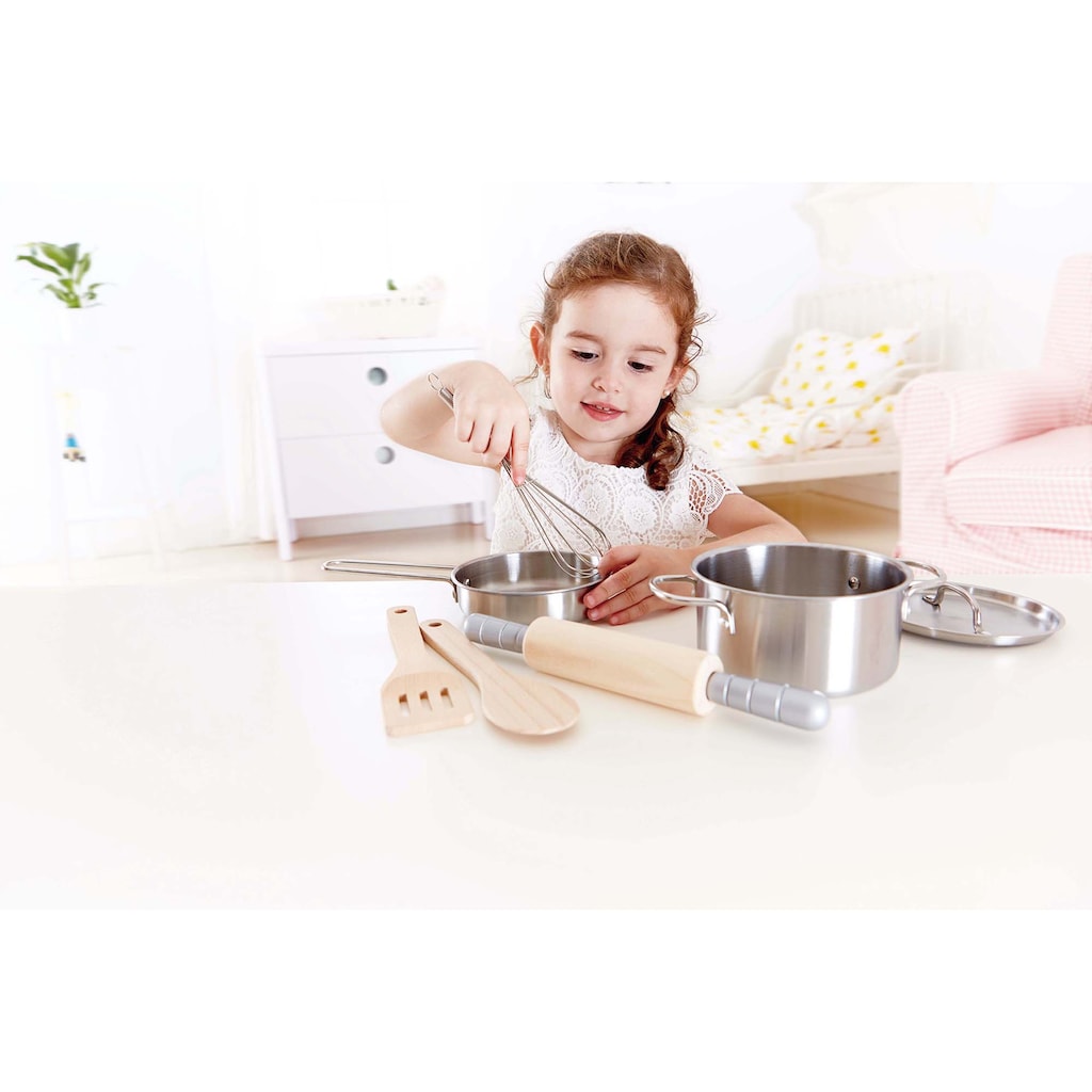 Hape Kinder-Küchenset »Kochset für Küchenchefs«, (7 tlg.)