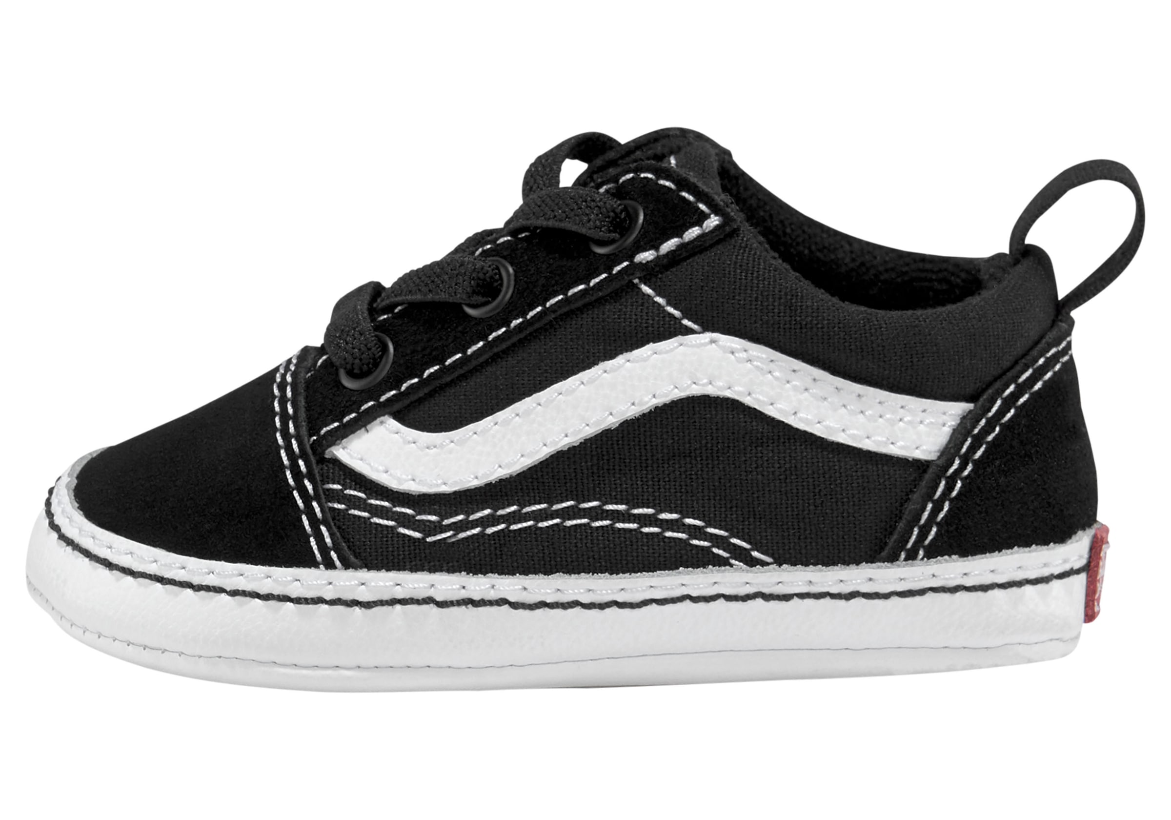 Vans Lauflernschuh »IN Old Skool Crib«, für Babys mit klassischer Logo-Flag