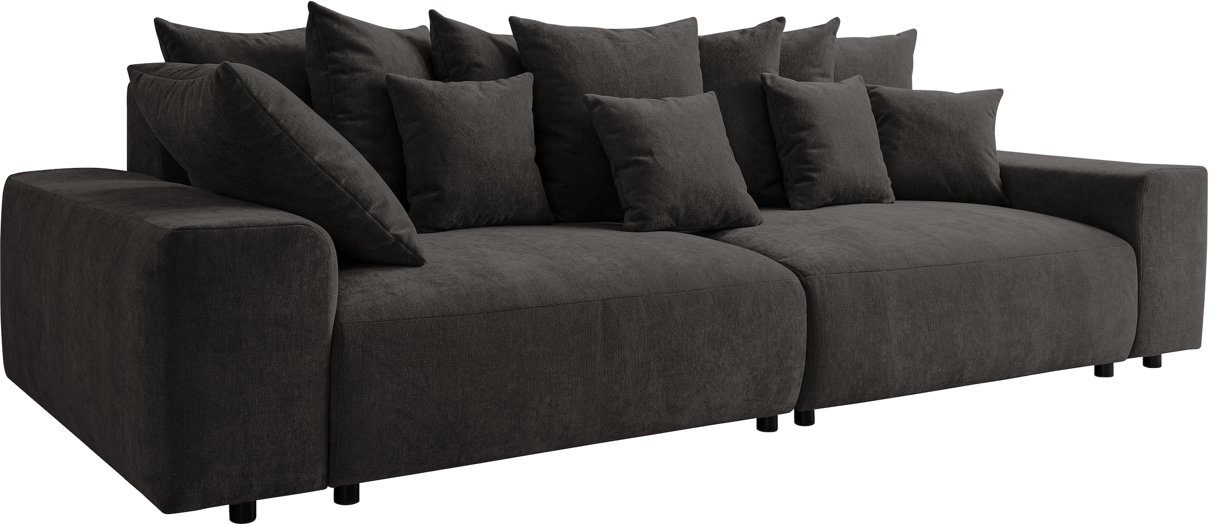 WERK2 Big-Sofa »Maxi B, Breite 290 cm«, Maximaler Kuschelkomfort: XXL-Sofa mit 78 cm Sitztiefe & 12 Kissen