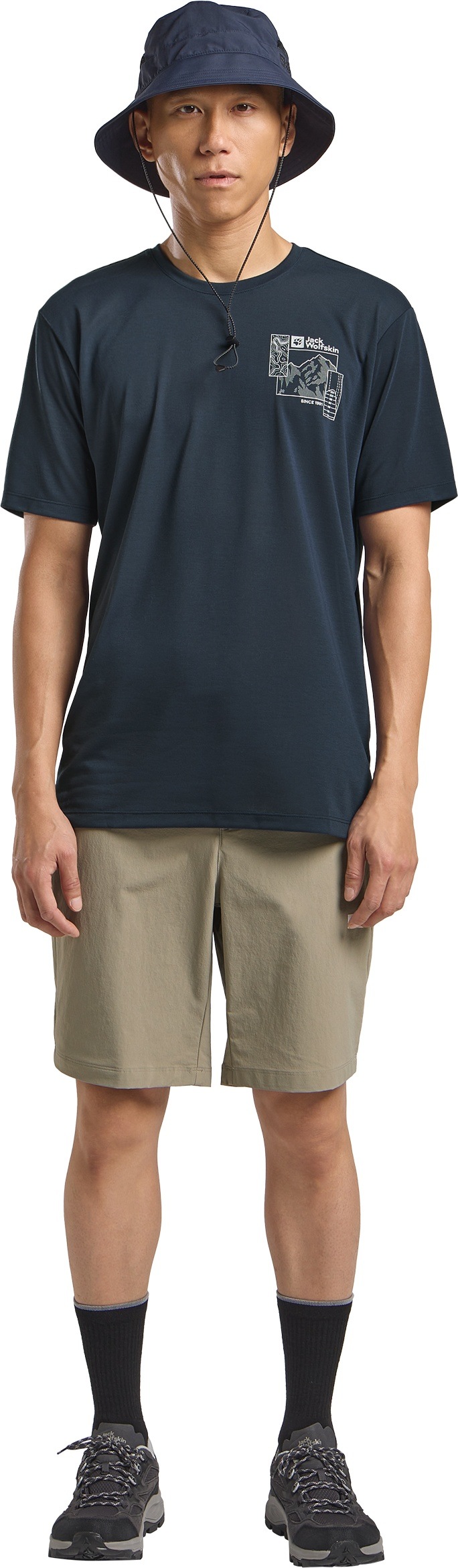 Jack Wolfskin T-Shirt »VONNAN GRAPHIC T M«