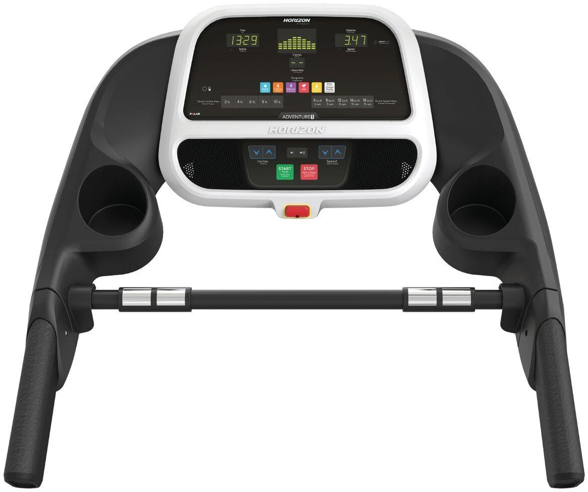 Horizon Fitness Laufband »Adventure 1«, (mit Ausklappautomatik Soft-Drop-System), bis max. 18 km/h, klappbar