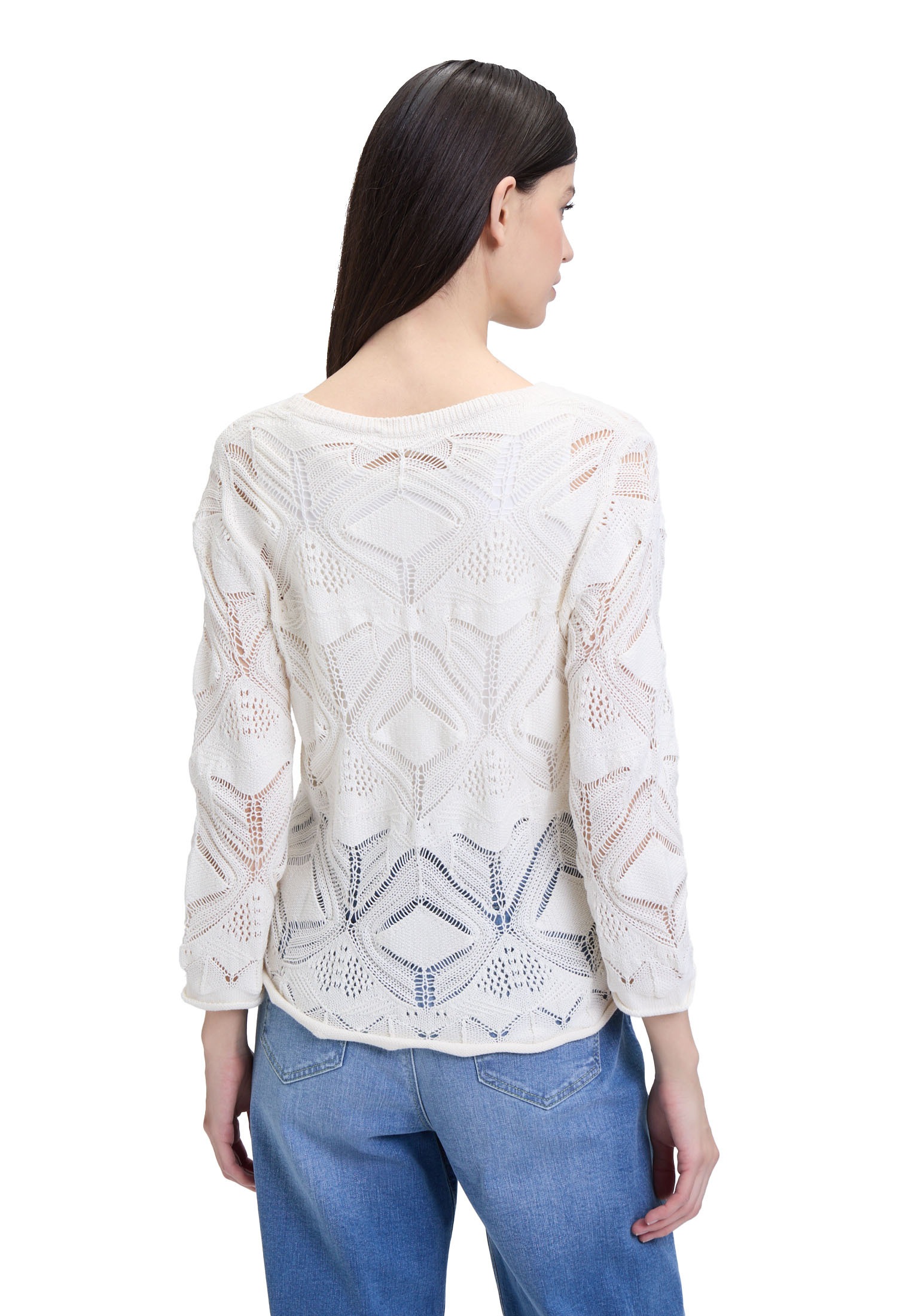 Cartoon Strickpullover »Strickpullover mit Rundhalsausschnitt«
