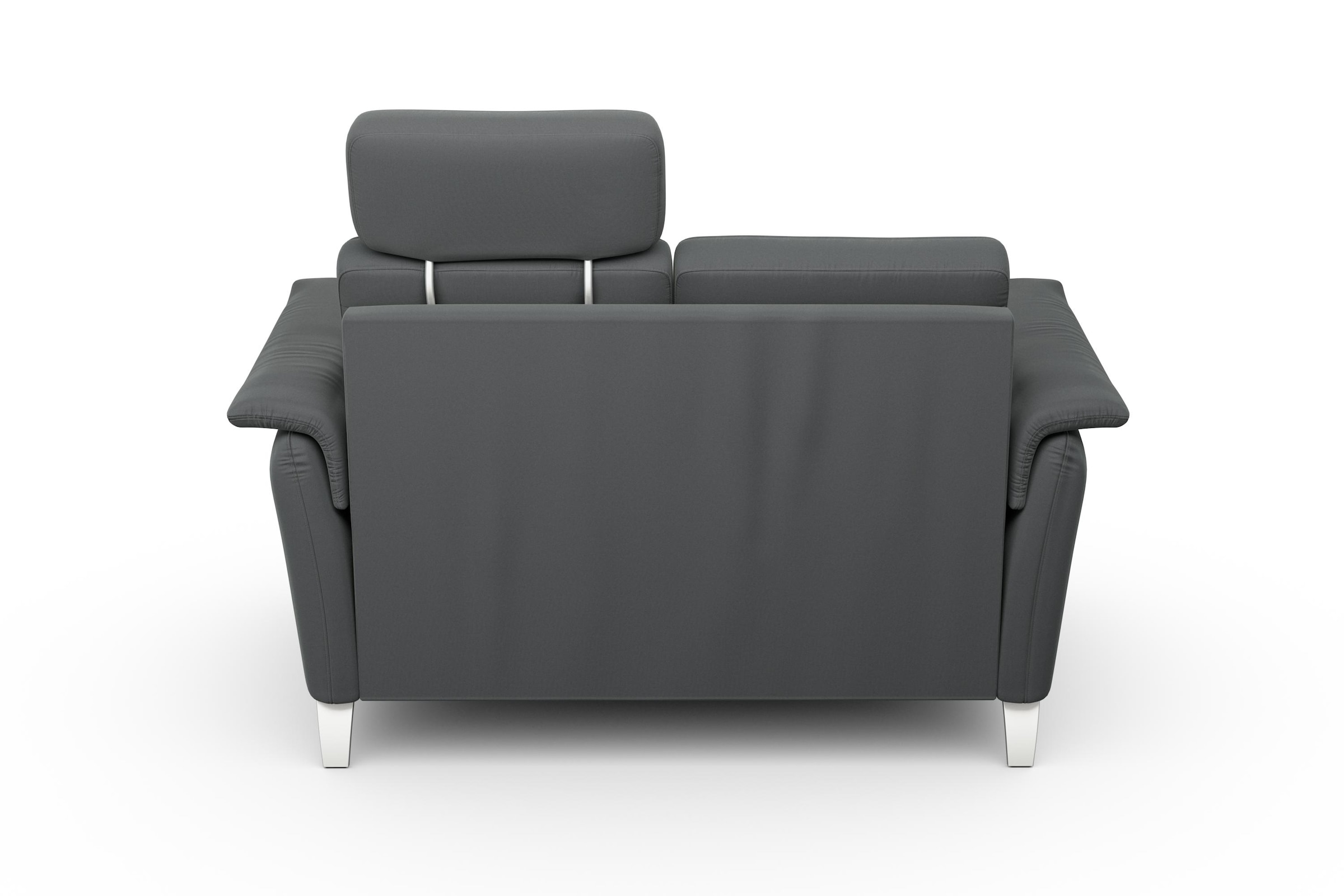 sit&more 2-Sitzer »Palmera«, Federkern-Polsterung, Steckvorrichtung für 2 Kopfstützen (optional)