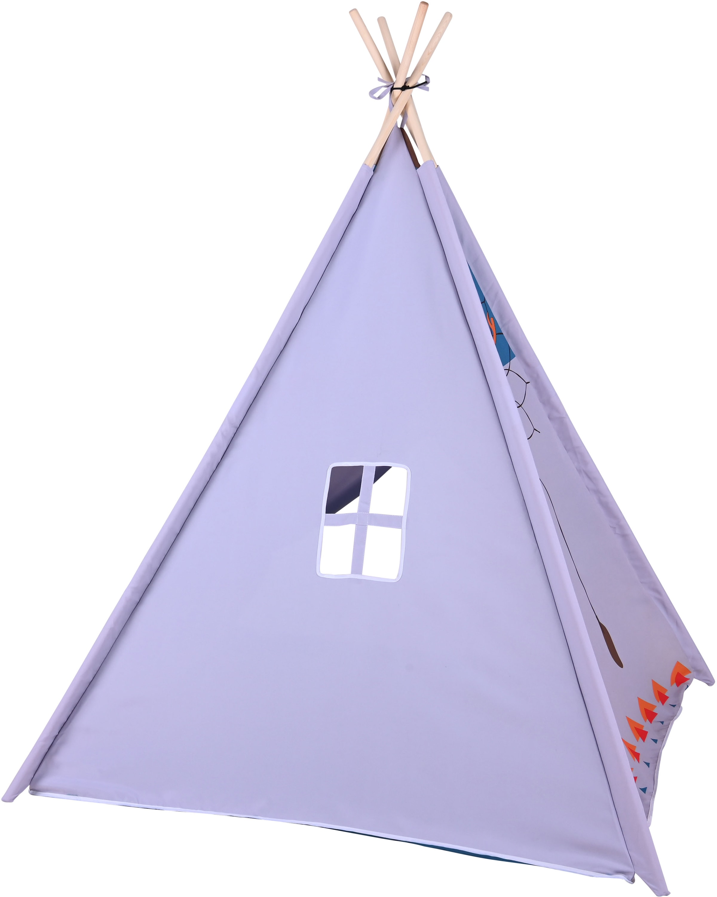 Knorrtoys® Spielzelt »Tipi Dreamcatcher«, mit Zeltstangen aus Holz