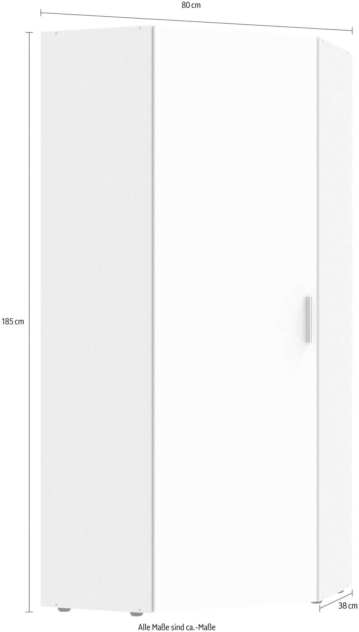 Wimex Eckschrank »Münster Ecklösung« Mehrzweckschrank  mit 5 Einlegeböden